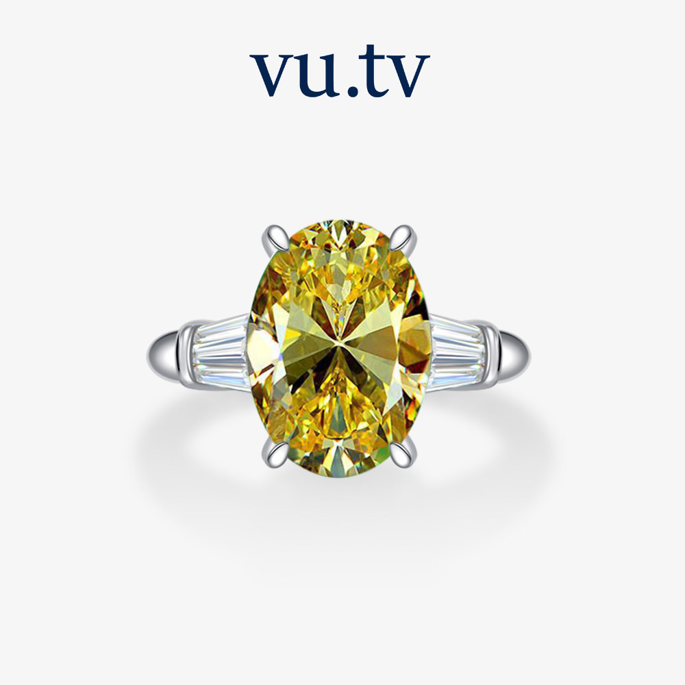 4.8 carat yellow diamond